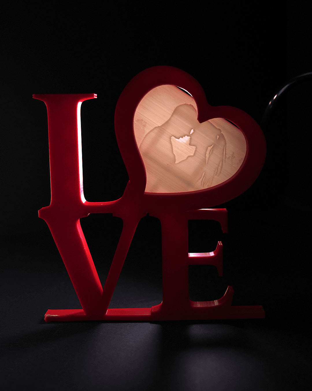 Love Tischdeko | Valentinstag | Muttertag | PLA