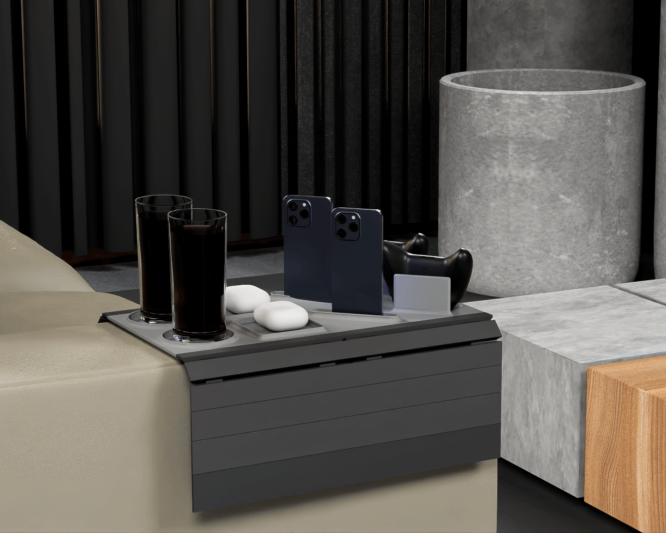 Couch Co-op - Couch-Armtablett