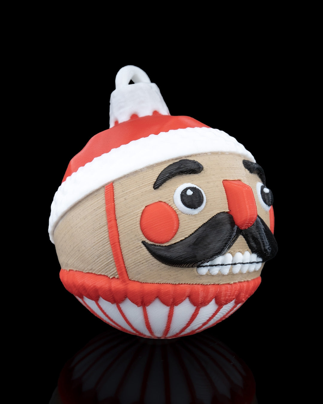Christbaumkugel "Klassischer Nussknacker König"