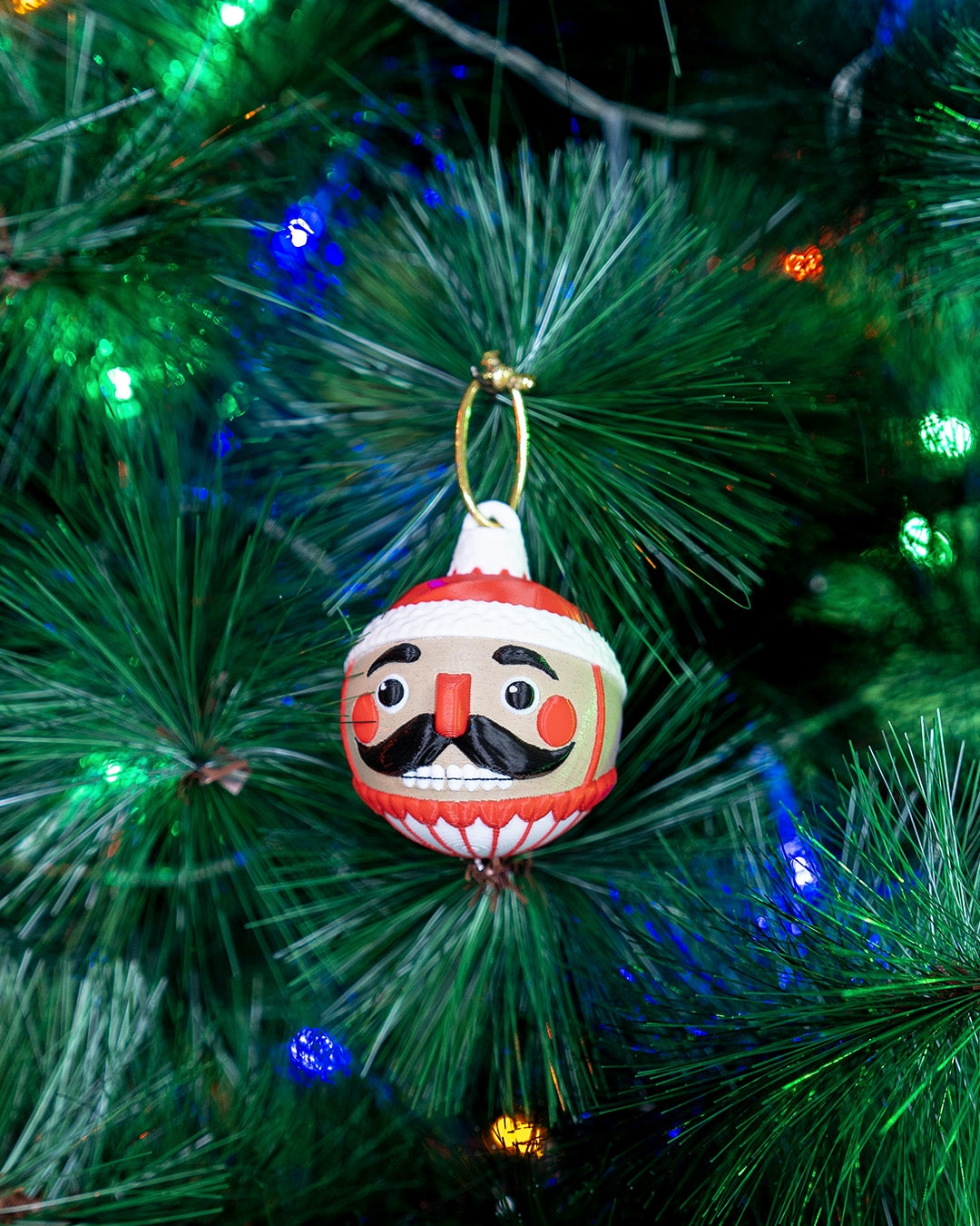 Christbaumkugel "Klassischer Nussknacker König"