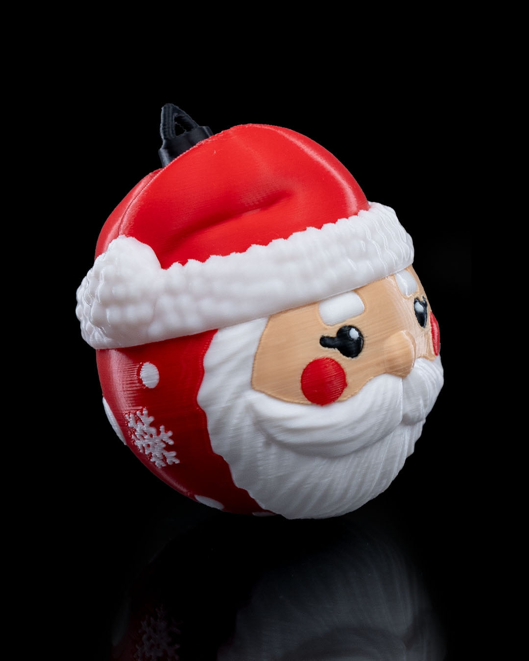 Ho Ho Ho! Traditionelle Christbaumkugel "Weihnachtsmann"