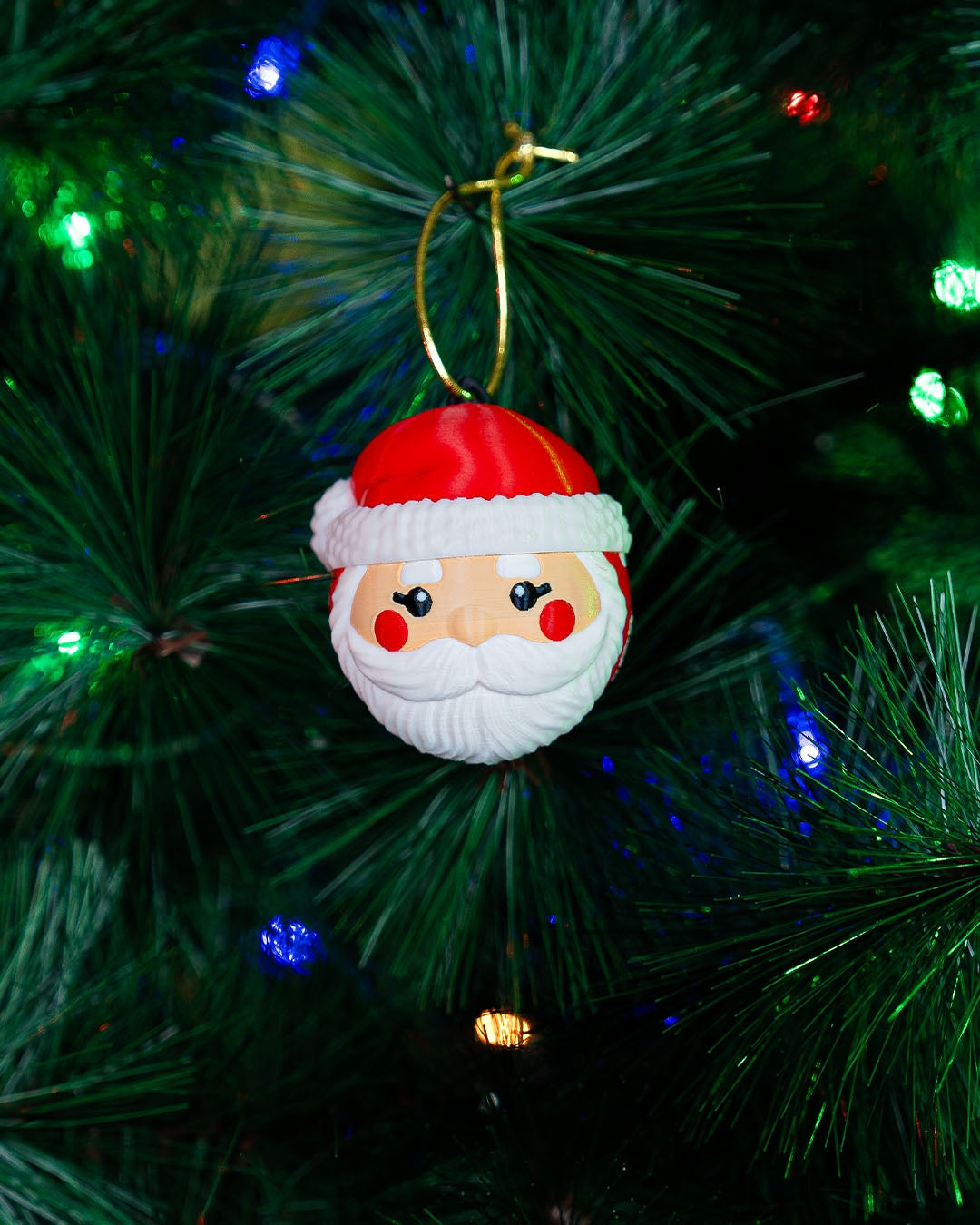 Ho Ho Ho! Traditionelle Christbaumkugel "Weihnachtsmann"