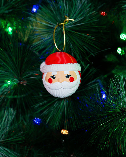 Ho Ho Ho! Traditionelle Christbaumkugel "Weihnachtsmann"