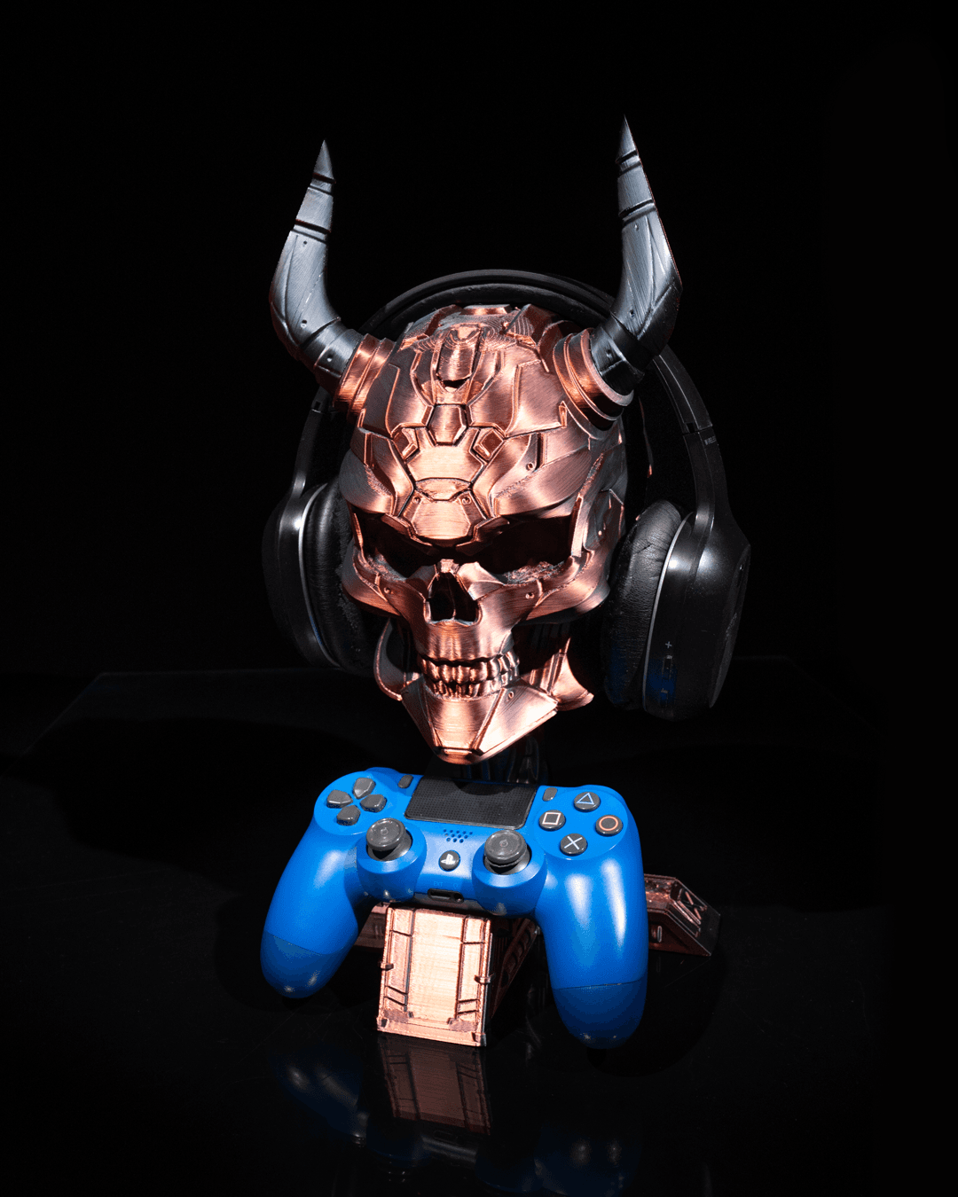 Sci-fi Skull Controller & Kopfhörer Halter