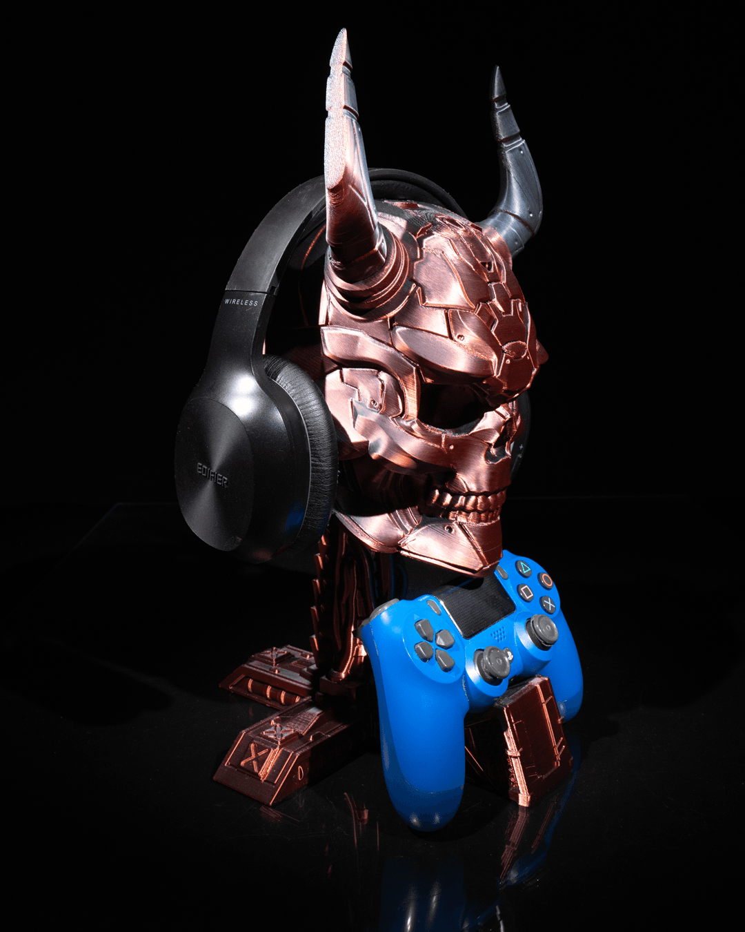 Sci-fi Skull Controller & Kopfhörer Halter