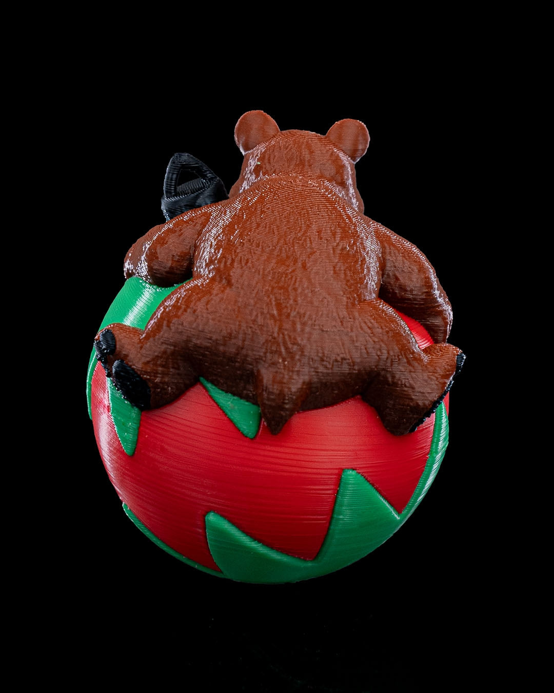Christbaumkugel "Schlafender BĂ€r"