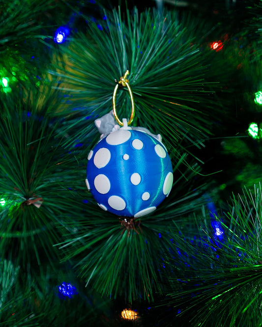 Christbaumkugel "Friedliche Schlafkatze"