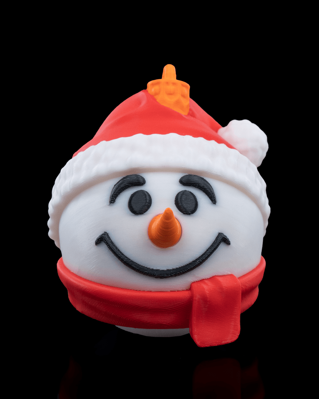Christbaumkugel "Frosty's Lächeln"