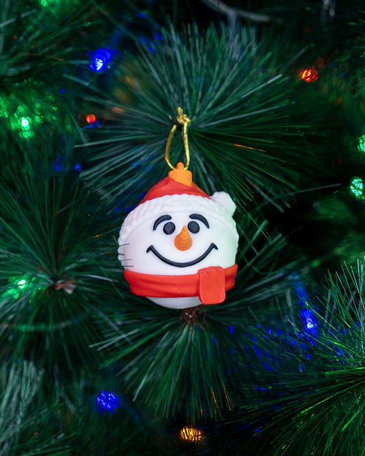 Christbaumkugel "Frosty's Lächeln"