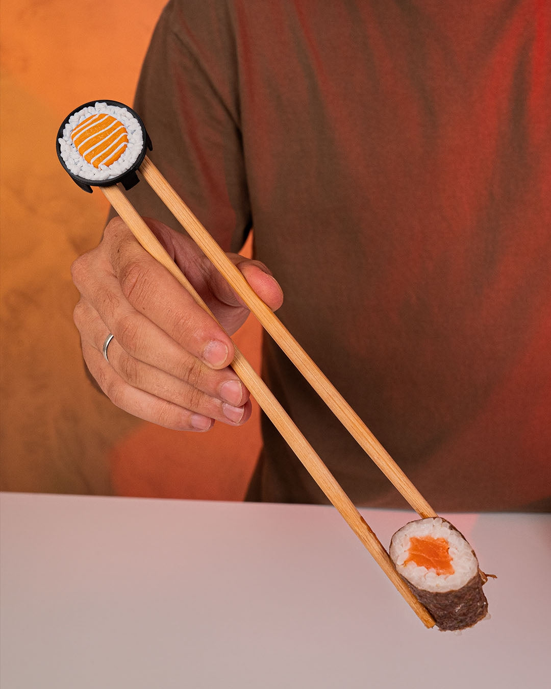 Sushi für Hashi | Essstäbchen Helfer Lernstäbchen Essstäbchenhalter Chopsticks