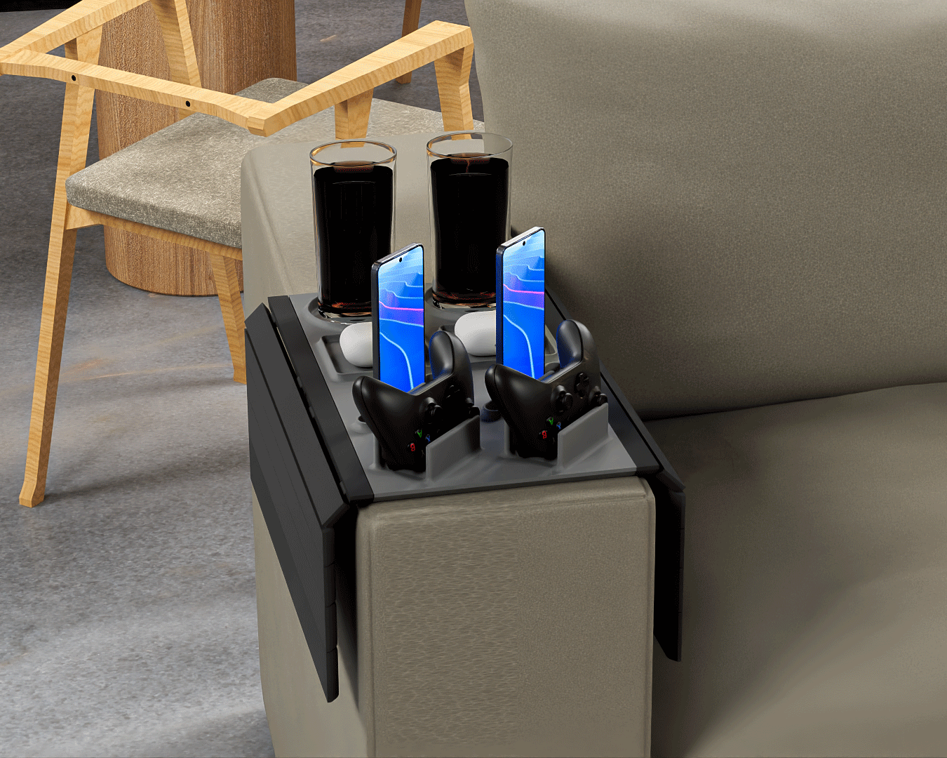 Couch Co-op - Couch-Armtablett