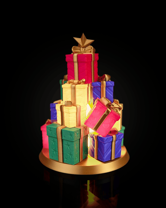 "Geschenkbaum"-Lampe