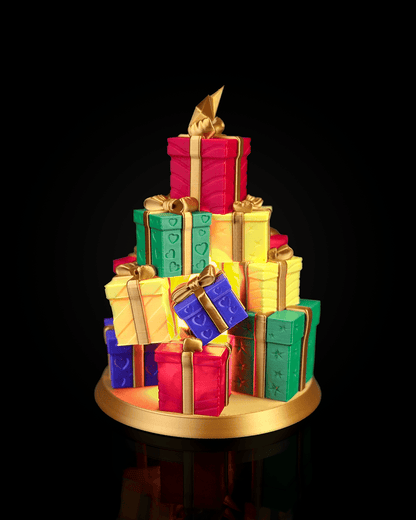 "Geschenkbaum"-Lampe