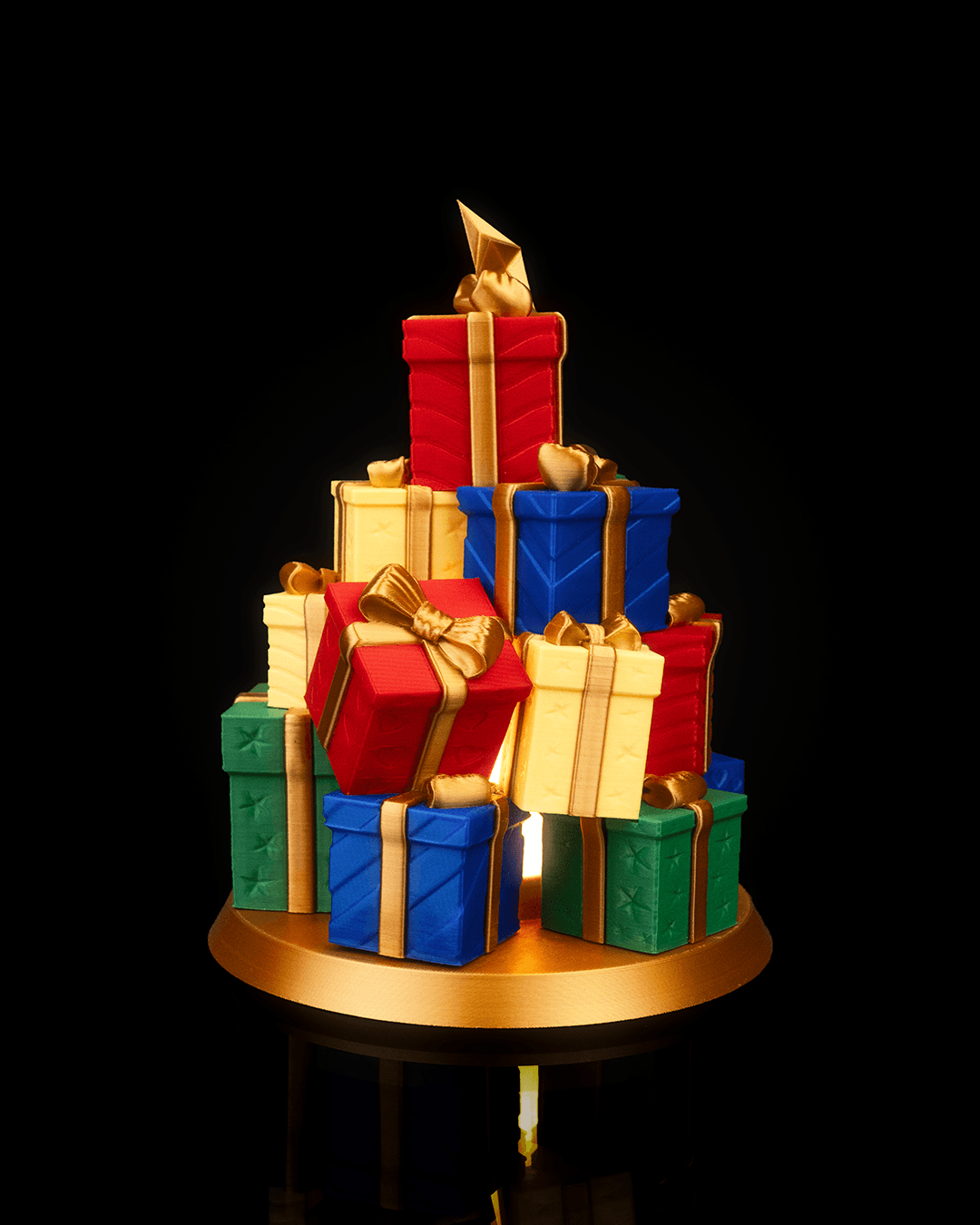 "Geschenkbaum"-Lampe