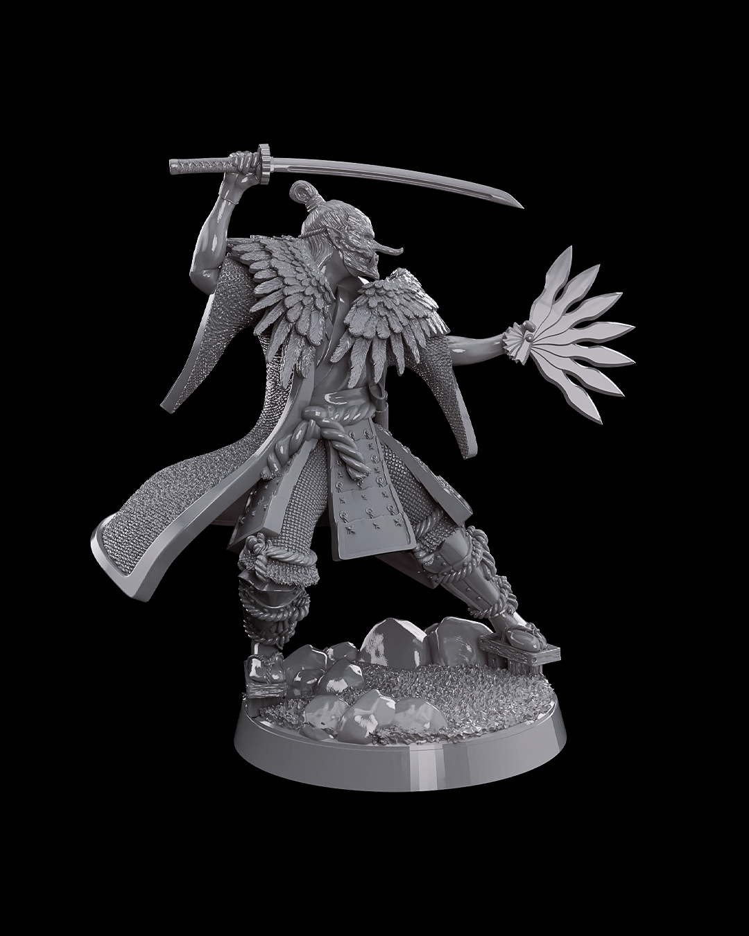 Karasu Tengu, Hüter der Berge