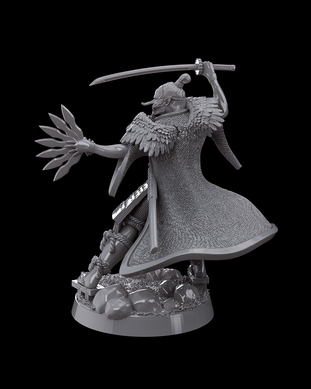 Karasu Tengu, Hüter der Berge