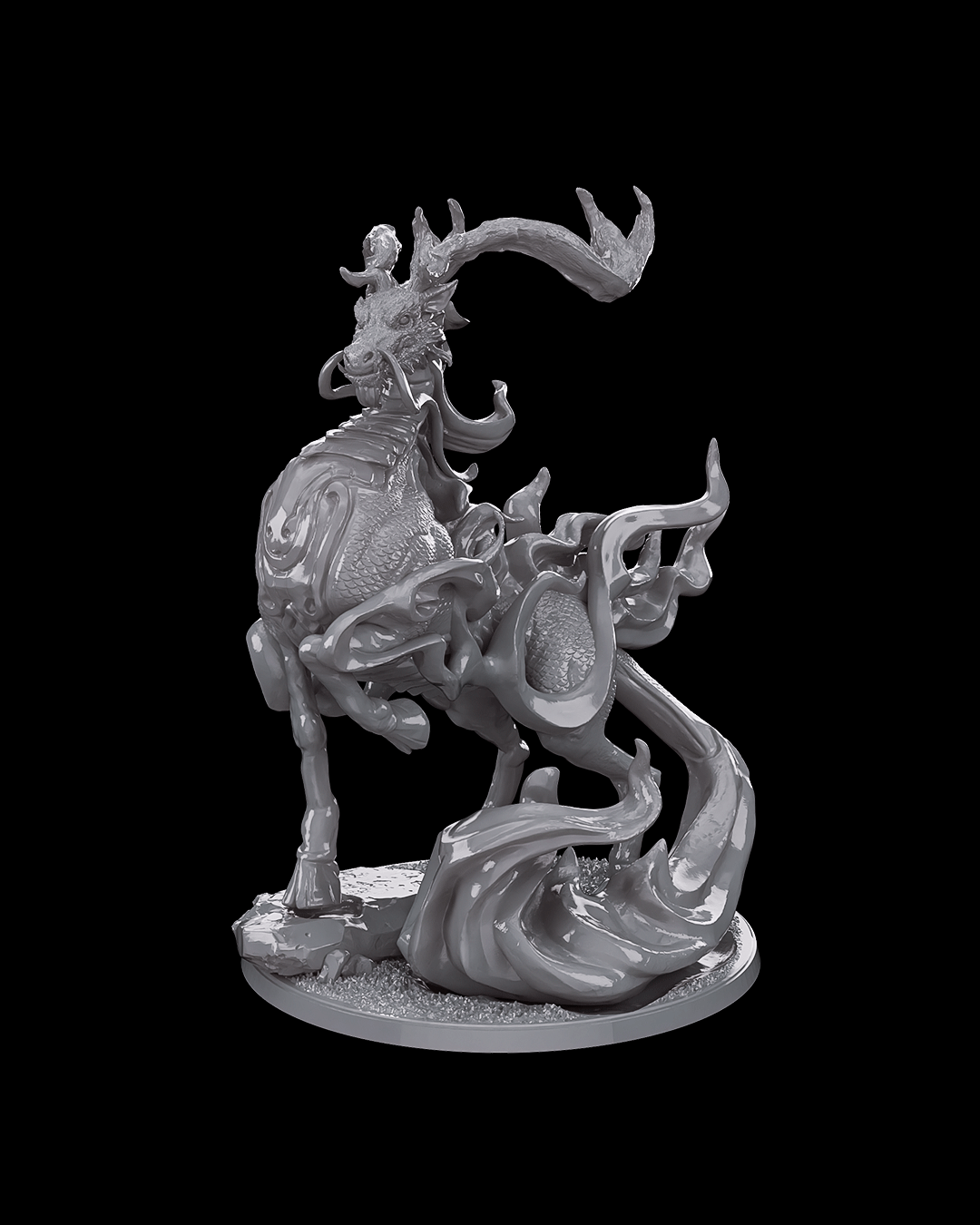 Kirin, der Bote des Glücks