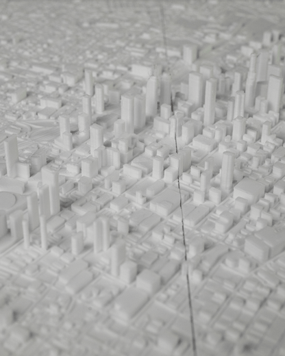 Los Angeles 3D Stadt