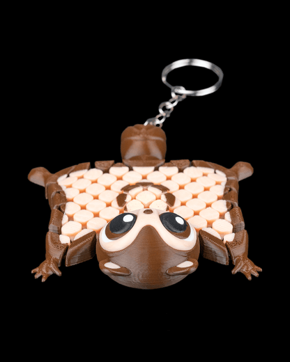 Merle, das fliegende Eichhörnchen Schlüssel / Taschenanhänger