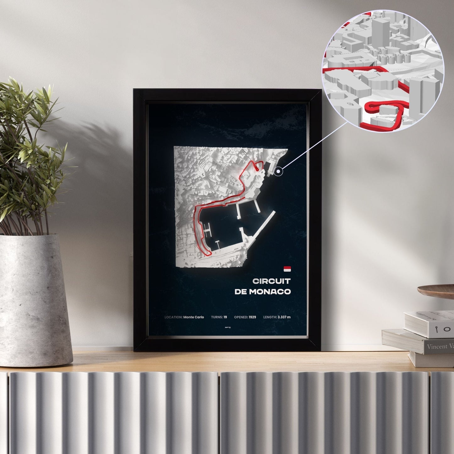 Monaco  - 3D Umgebung