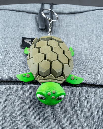 Myrtle, die Schildkröte Schlüssel / Taschenanhänger