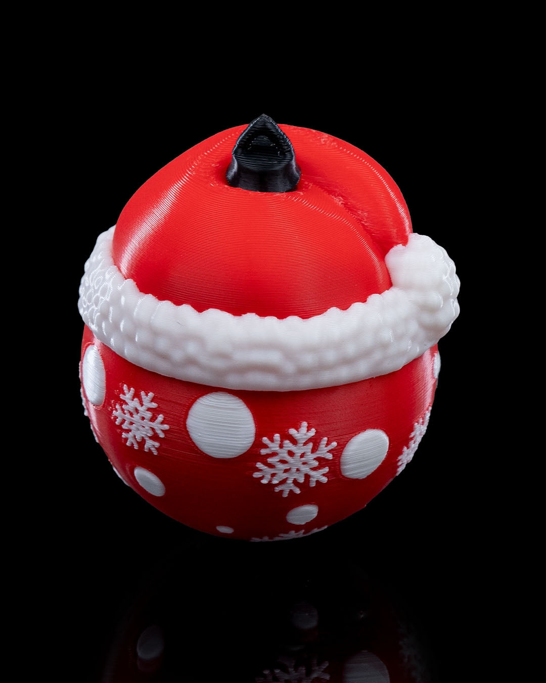 Ho Ho Ho! Traditionelle Christbaumkugel "Weihnachtsmann"