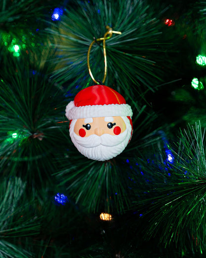 Ho Ho Ho! Traditionelle Christbaumkugel "Weihnachtsmann"