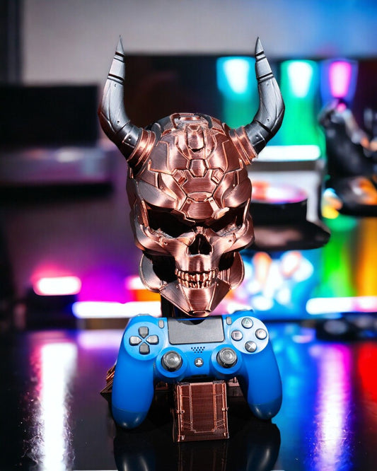 Sci-fi Skull Controller & Kopfhörer Halter