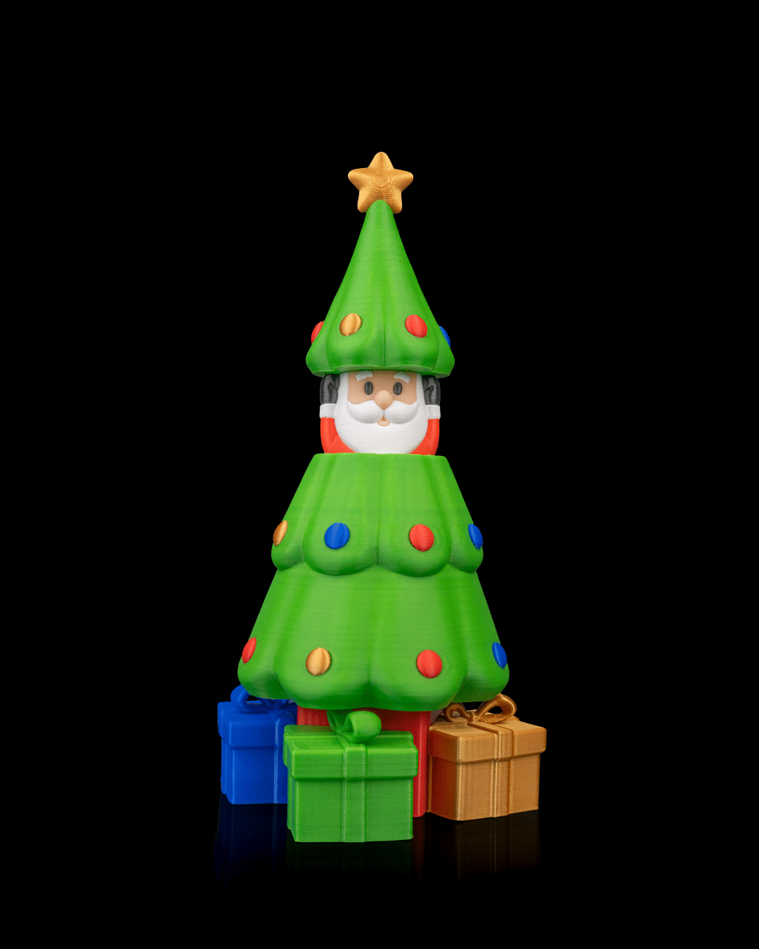 Geheimer Weihnachtsmannbaum