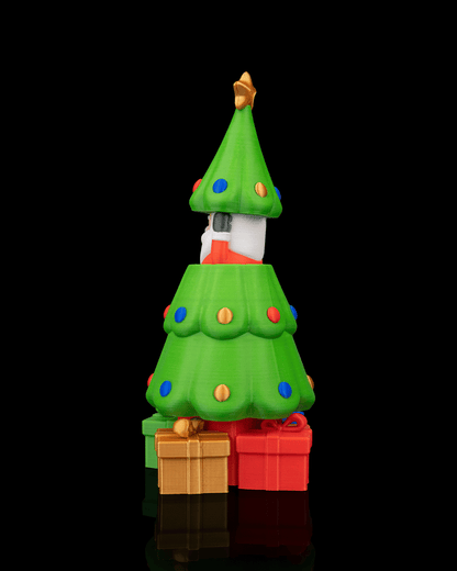 Geheimer Weihnachtsmannbaum