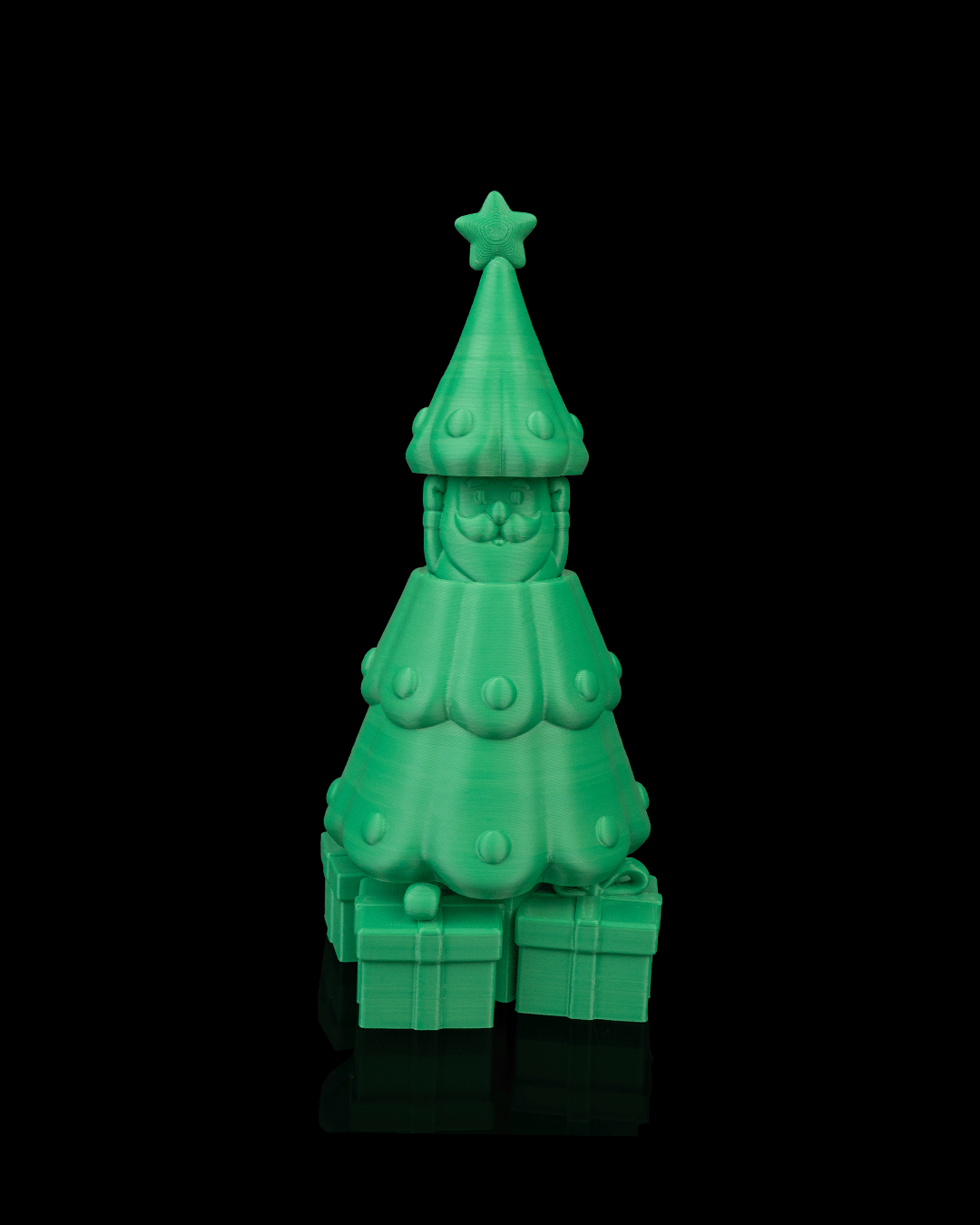 Geheimer Weihnachtsmannbaum