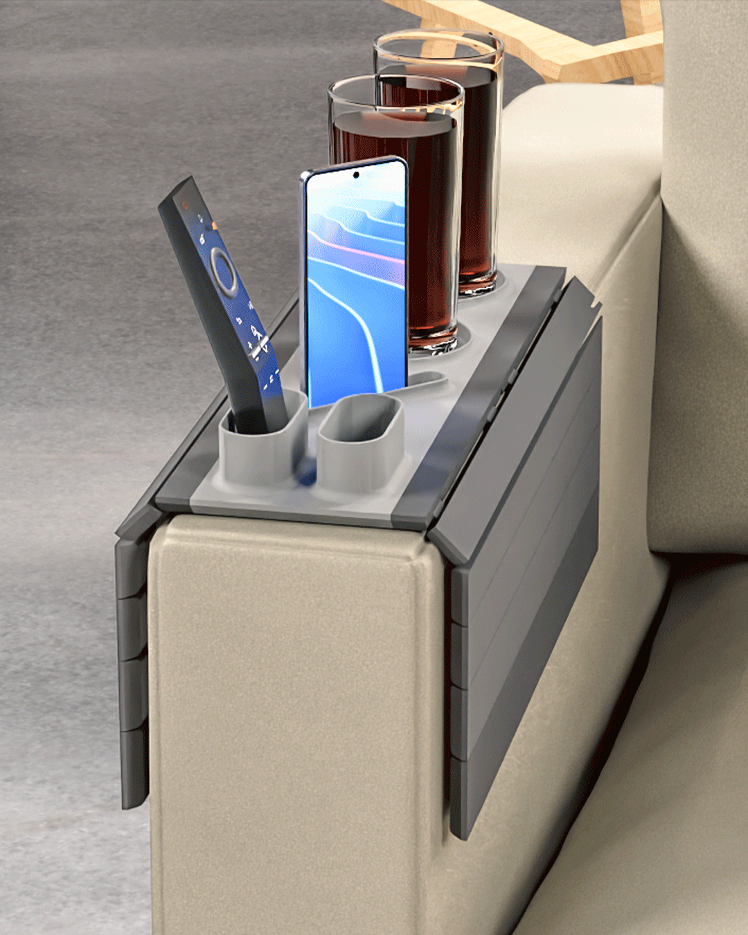 Show Time - Couch-Armtablett