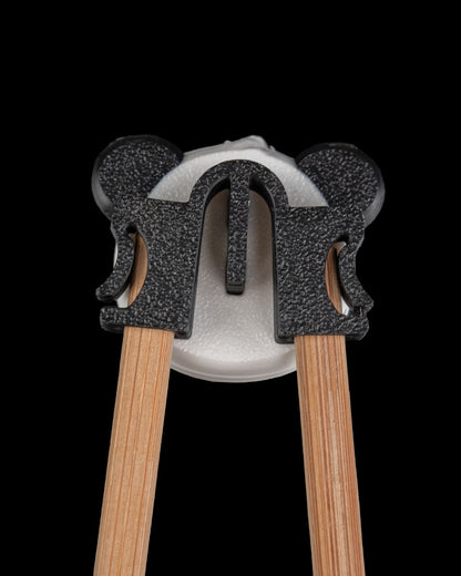Stik with Panda | Essstäbchen Helfer Lernstäbchen Essstäbchenhalter Chopsticks