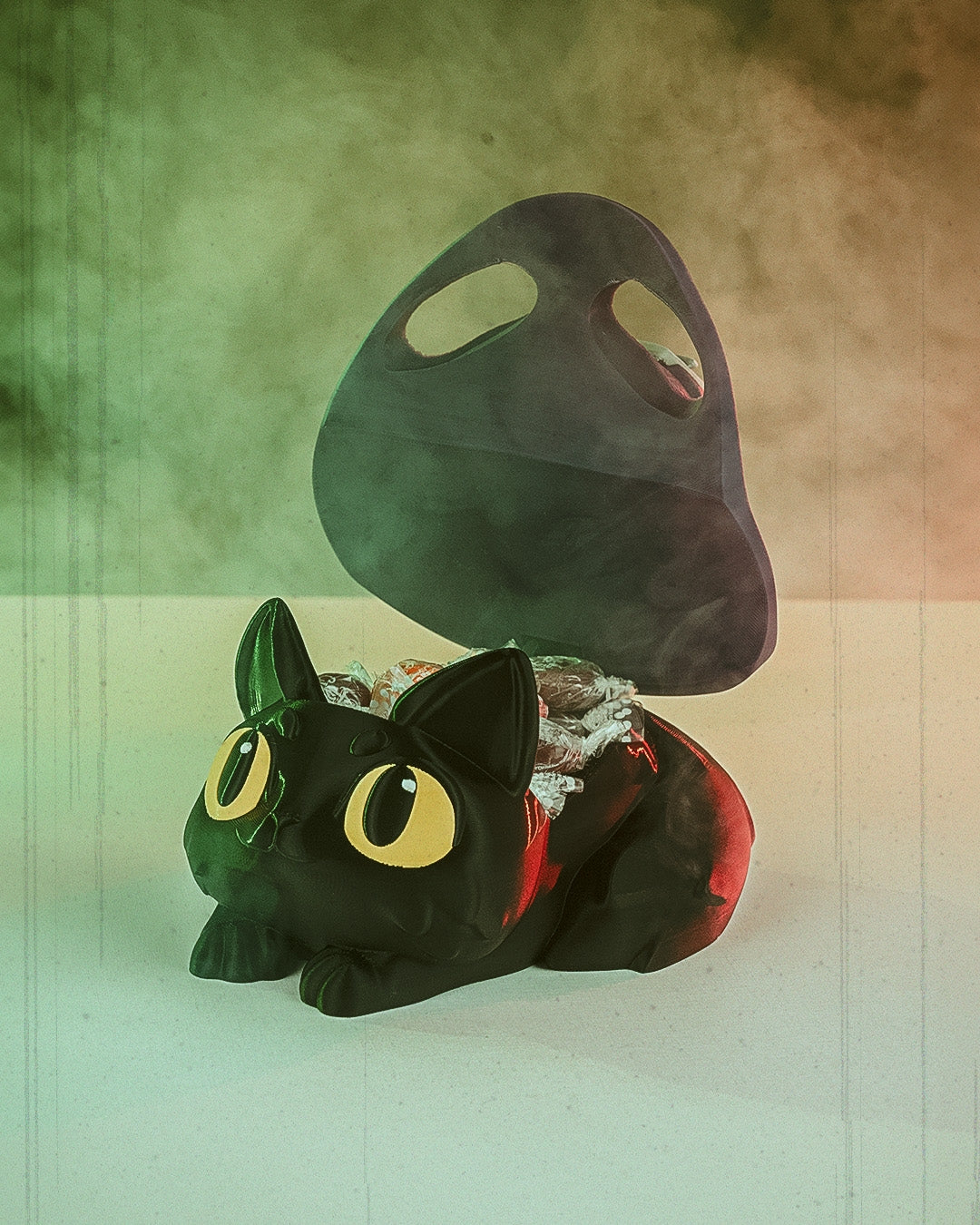 Hexen Katze Süßigkeiten Halter