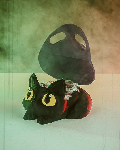 Hexen Katze Süßigkeiten Halter