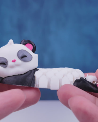 Amanda die Panda Schlüssel / Taschenanhänger